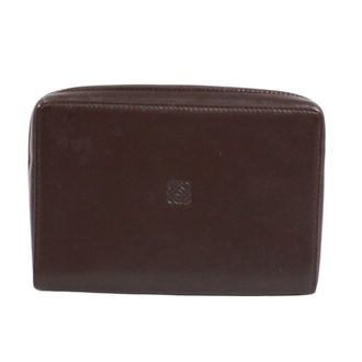 Loewe Brown Leather Pouch (Pre-Owned)