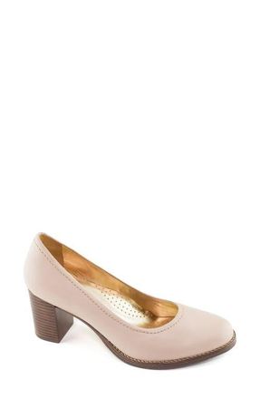 Marc Joseph New York NYC Leather Pump in Nude Napa at Nordstrom, Size 9