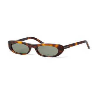 Saint Laurent Shade Sunglasses - female - Saint Laurent - Sunglasses - Brown - ONE SIZE - Accessories