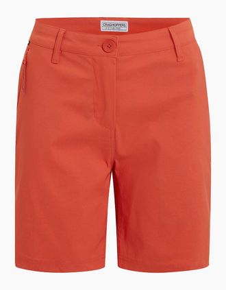 Craghoppers Womens Craghoppers Womens/Ladies Kiwi Pro III Casual Shorts - Orange - Size: 18/32in