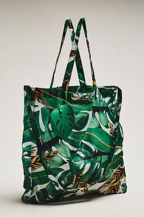 Farm Rio Patterned Collapsible Tote Bag