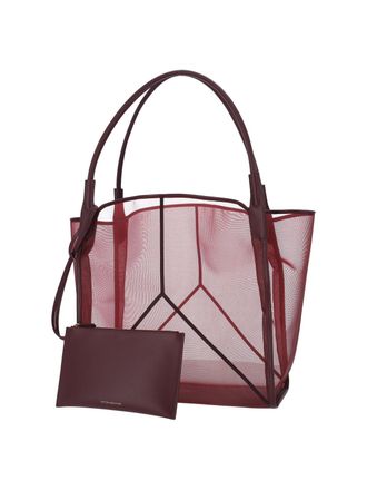 Victoria Beckham Womens Bags Red Fabric