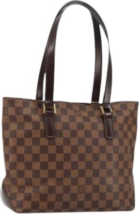 Louis Vuitton Pre-owned Vintage Canvas Tote Bag - Dames - Vintage Shopper - Bruin - ONE Size - Vintage