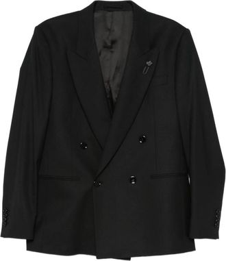 Lardini Double-breasted Blazer