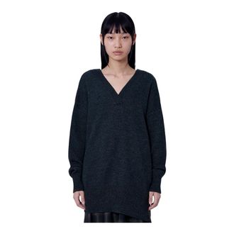 Our Legacy Raise V-Neck Trui - Dames - Truien - Zwart - Maat: XS Wol