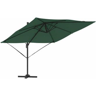 vidaXL Parasol Roma Verde 286 X 285 X 265 Cm Poli&eacute;ster Y Aluminio Vidaxl