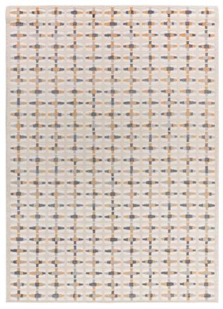 Atticgo Alfombra con relieve beige/gris 200x290 cm