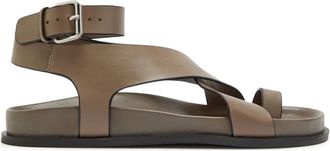 A.Emery Jalen buckle-strap sandals - women - Calf Leather/Calf Leather/Rubber - 36 - Brown