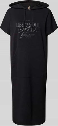 Soyaconcept Sweatkleid mit Kapuze in BLACK, Gr&ouml;&szlig;e XXL