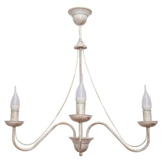 Netlighting Malbo Multi Arm Pendant Ceiling Light White Gold 60cm