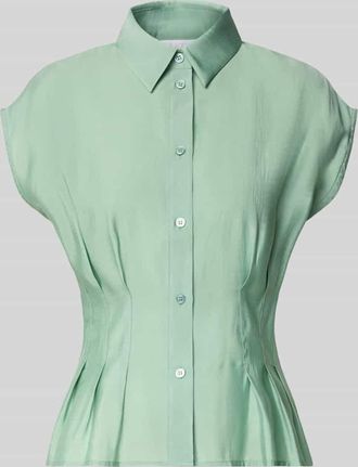 Jake*s Taillierte Bluse aus Modal-Mix in Lind, Gr&ouml;&szlig;e 32