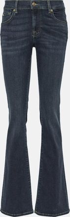 7 For All Mankind Midrise bootcut jeans