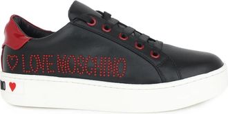 Love Moschino Sneakers - Dames - Sneakers - Zwart - 35 EU - Leer - Schoenen