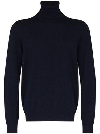 Brunello Cucinelli Maglione a collo alto - Blu