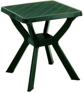 Progarden Mesa De Resina Reno Verde 70x70 Progarden