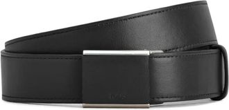 Tod's leather belt - men - Calf Leather - 105 - Black
