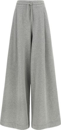 Dries Van Noten Grey Loose Drawstring Pants