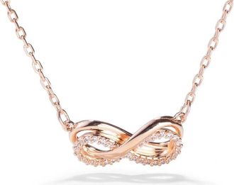 Swarovski Hyperbola Infinity Necklace