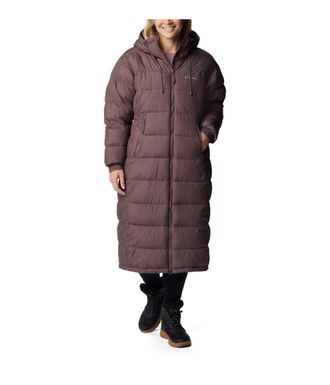 Columbia Pike Lake II Womens Long Jacket, basalt, XL