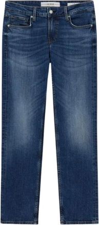 Guess Heren, Jeans, Blauw, Maat: W32 L32 Denim