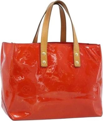 Louis Vuitton Pre-owned Vintage Hand Bag - Dames - Vintage Handtas - Rood - ONE Size - Leer - Vintage