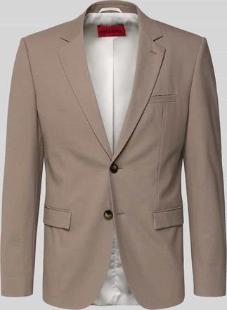 HUGO BOSS Super Slim Fit Anzugsakko aus Woll-Mix Modell ARTI in Hellbraun, Gr&ouml;&szlig;e 102