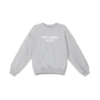 ALIX The Label Alix The Label, Dames, Sweatshirts & Hoodies, Grijs, Maat: XS