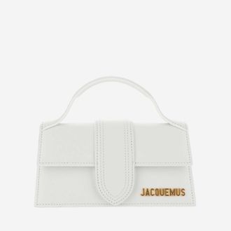 Jacquemus White Bambino Large Crossbody Bag