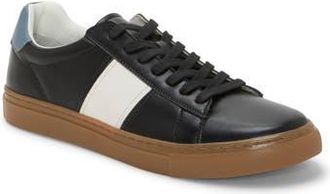 Vince Camuto Eirik Low Top Sneaker in Black/Off White at Nordstrom Rack, Size 11.5