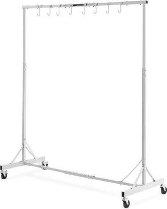 OEM Estante Para Pintura, Altura Ajustable De 5 A 7 Pies, Capacidad De 66 Libras, Estante Para Secado De Pintura Automotriz, 8 Ganchos Con 4 Ruedas Girato