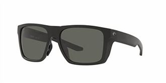 Costa Mens Lido Sunglasses 580G In Matte Black Gray