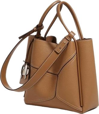 Generic Compatible For Casual Large Capacity Tote Bag Womens Color Blocking Single Shoulder Crossbody Neutral Simple(G)