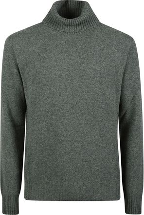 Altea Maglione a collo alto regular - - Knitwear - Uomo - Verde - L