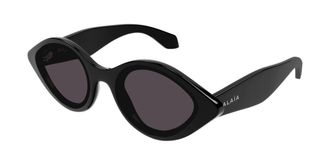 Alaia AA0069S 001 Womens Sunglasses Black Size 56