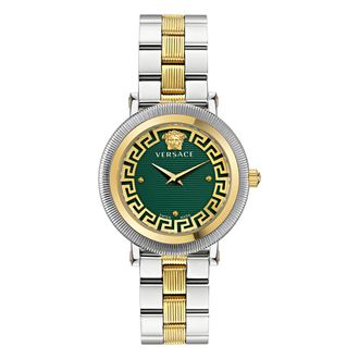 Versace Greca Flourish Womens Multicolour Watch VE7F00523 Stainless Steel (archived) - One Size