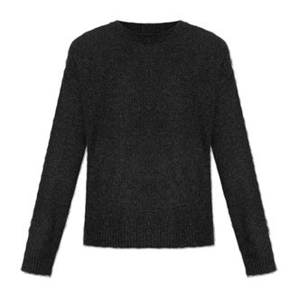 A.P.C. Round-neck Knitwear, male, Gray, Size: XL Crew Neck Jumper