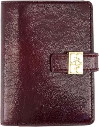 Ganni Sue Slim Card Holder - Accessories - Mujer - Rojo - ONE SIZE