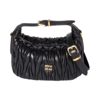 Miu Miu Black Wander Mini Shoulder Bag
