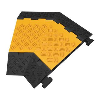 OEM Puente De Mangueras Y Cables H50mm Goma Negra / Amarilla Izquierda