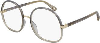Chlo&eacute; CH0032O002 Round Acetate Eyeglasses - Brown