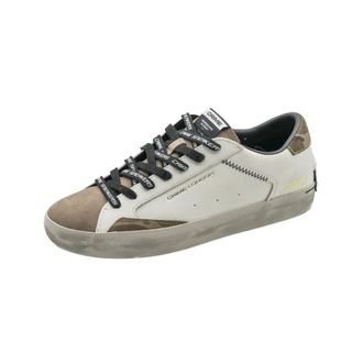 Crime London Schoenen, Heren, Wit, 42 EU, Leer, Gedragen Sneakers