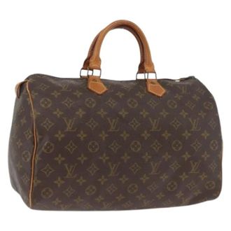 Louis Vuitton Pre-owned Handbags, female, Brown, Size: ONE SIZE Pre-owned Speedy 35 Hand Bag