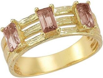 I.Reiss Company 14K 0.93 Ct. Tw. Smokey Topaz Cocktail Ring