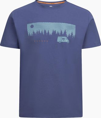 Trespass Mens Trespass Mens Jacub Short-Sleeved Casual T-Shirt - Navy - Size: 38