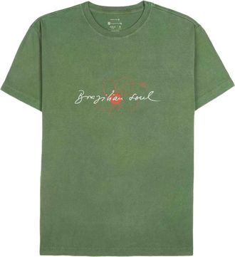 Osklen Brazilian Soul T-shirt - men - Fabric - GG - Green