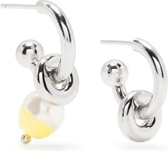 Justine Clenquet Orecchini di perle Ethan - Giallo