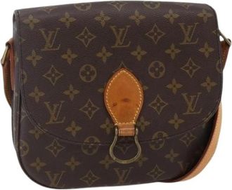 Louis Vuitton Pre-owned Canvas Cross Body Bag - Dames - Vintage Schoudertas - Bruin - ONE Size - Vintage