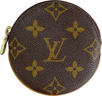 Louis Vuitton Brown Coin Purse/Coin Case (Pre-Owned)
