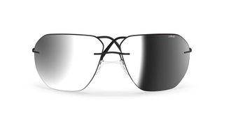 Silhouette Felis Rimless 8743/75 9140 Mens Sunglasses Black Size 60