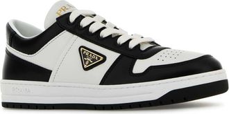 Prada Womens Downtown Sneaker Multicolor Calfskin